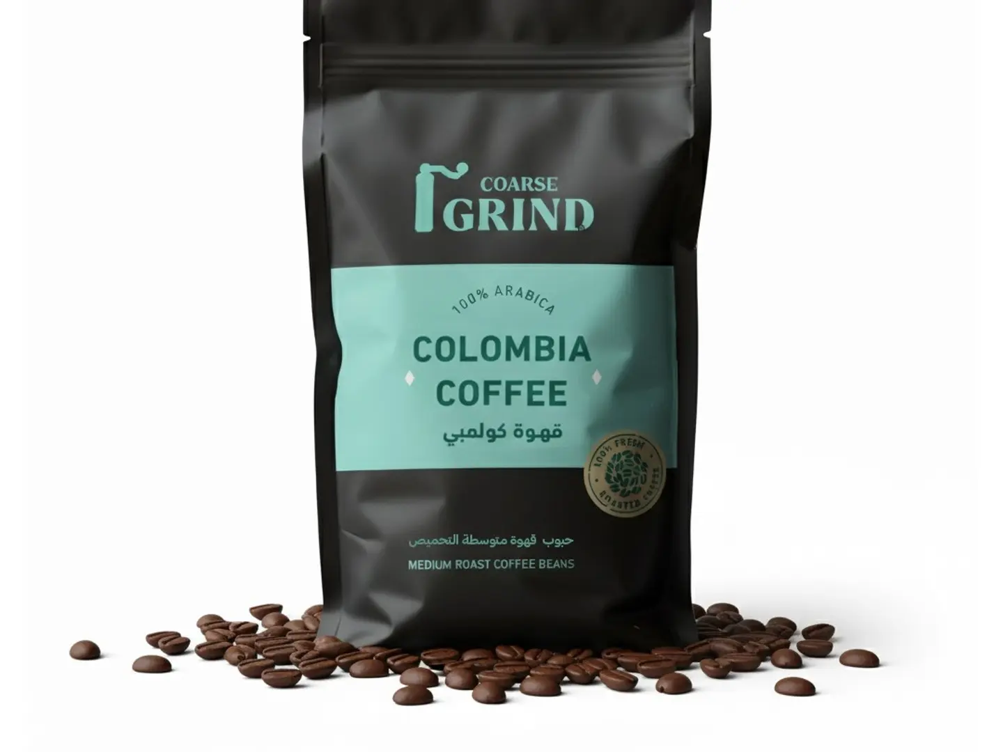 حبوب قهوة كولومبية 250 جرام