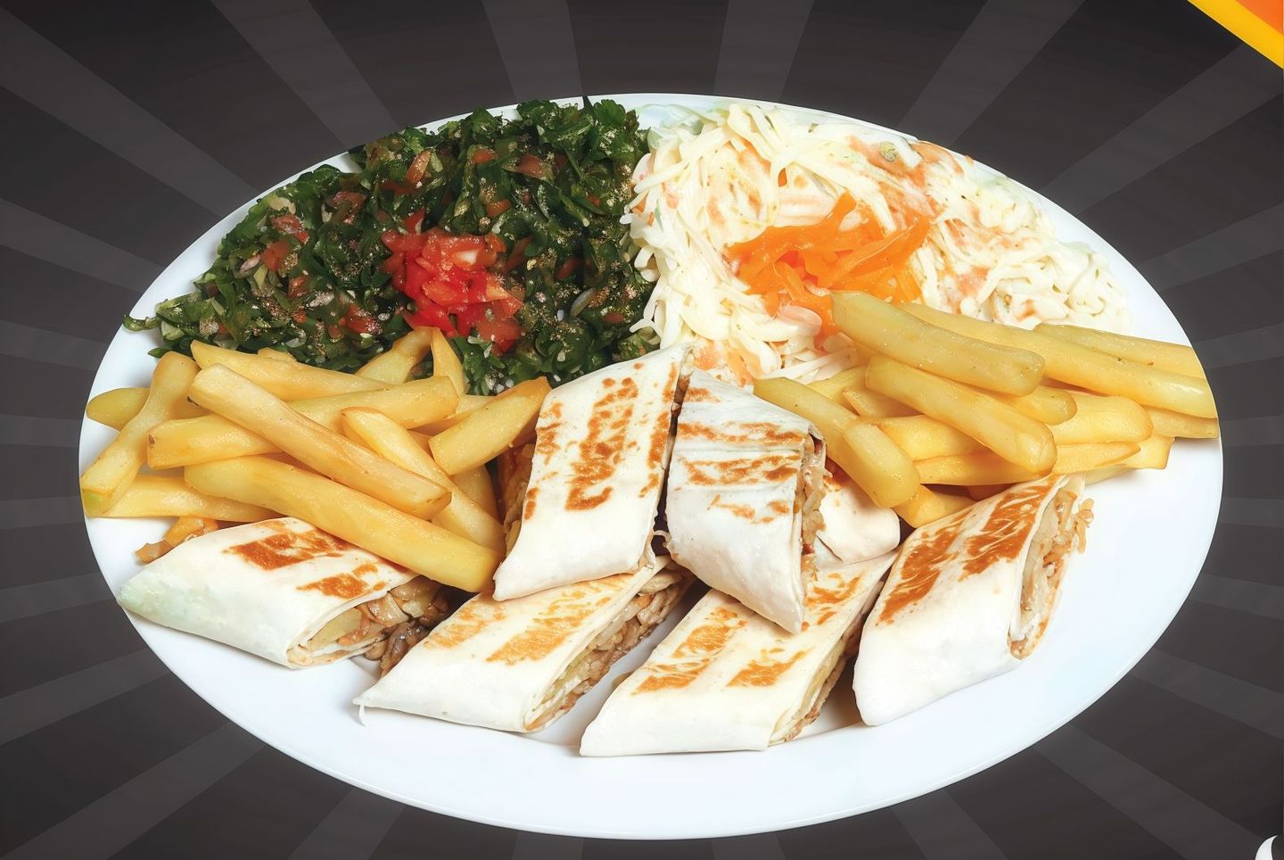 Mixed Arabic Shawarma - Large