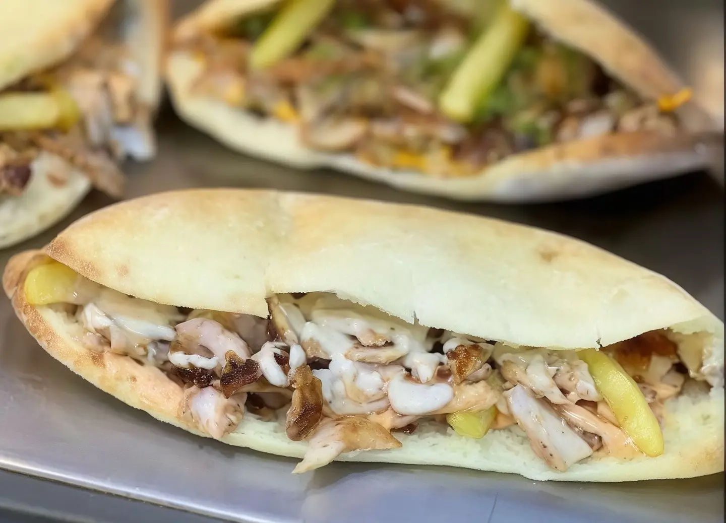 Iraqi Chicken Sandwich