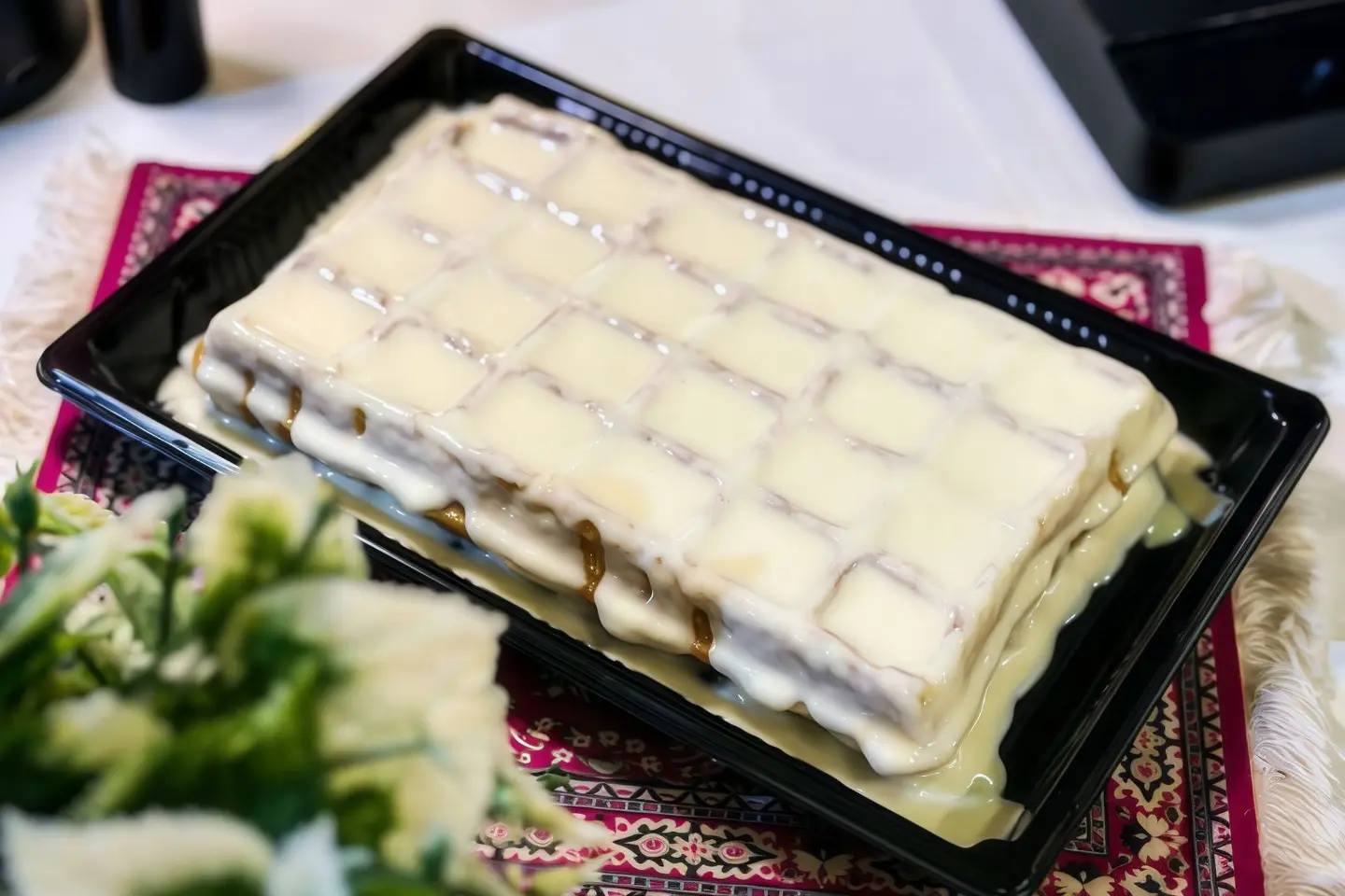 White Chocolate Waffle