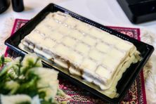 وافل شوكولاتة بيضاء