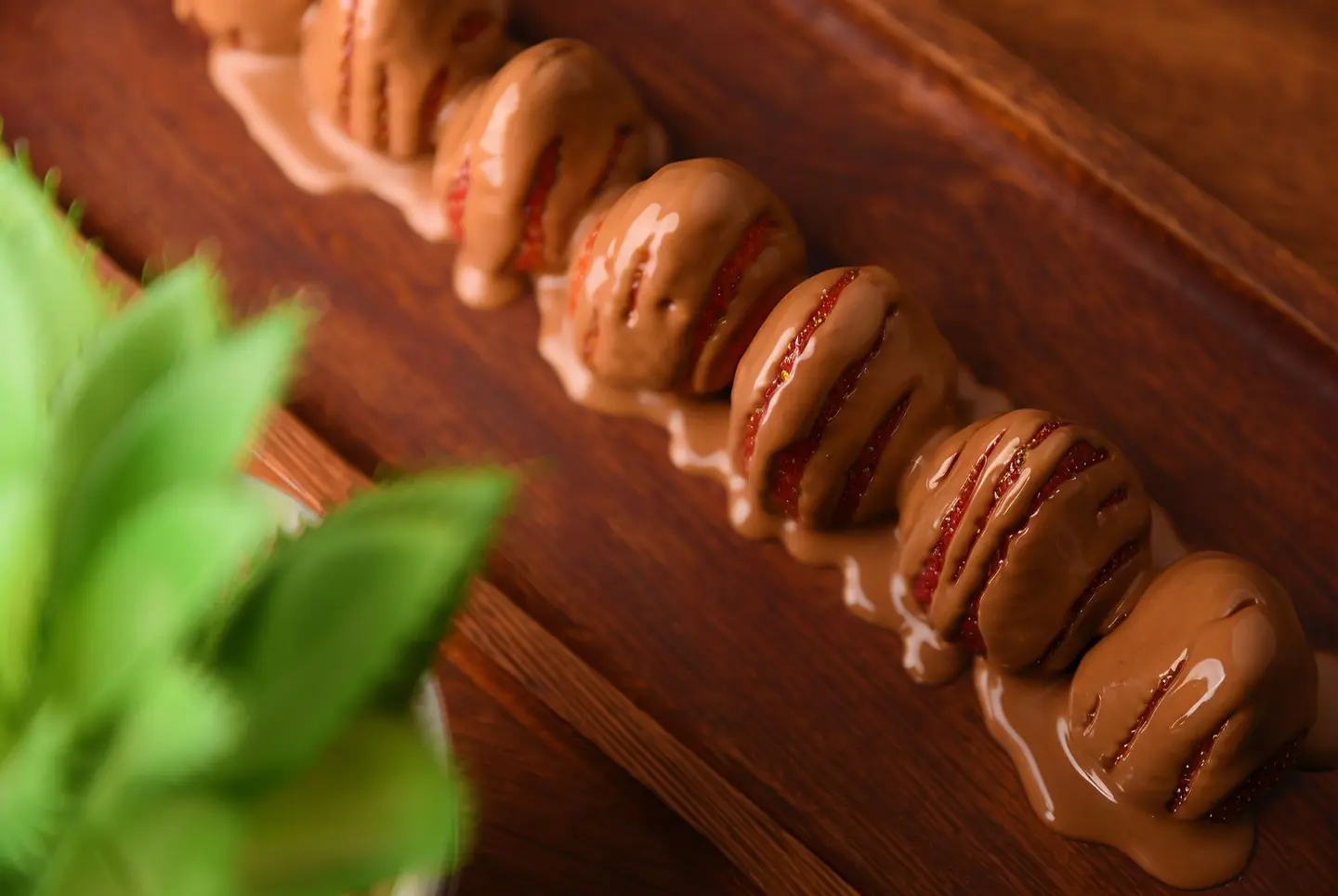 فراولة شوكولاتة بلجيكي