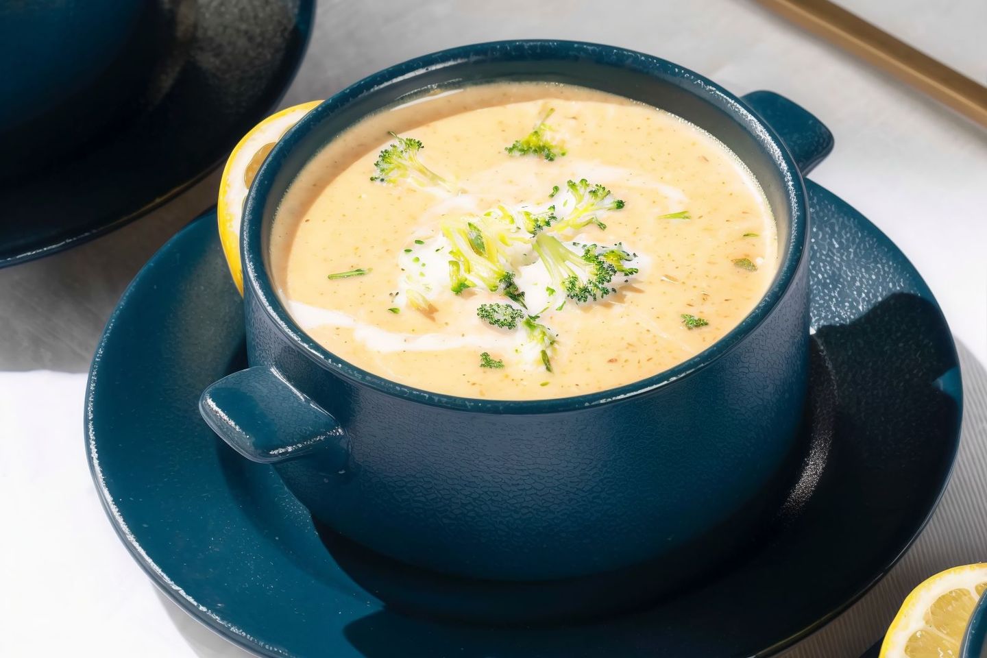 شوربة البروكلي