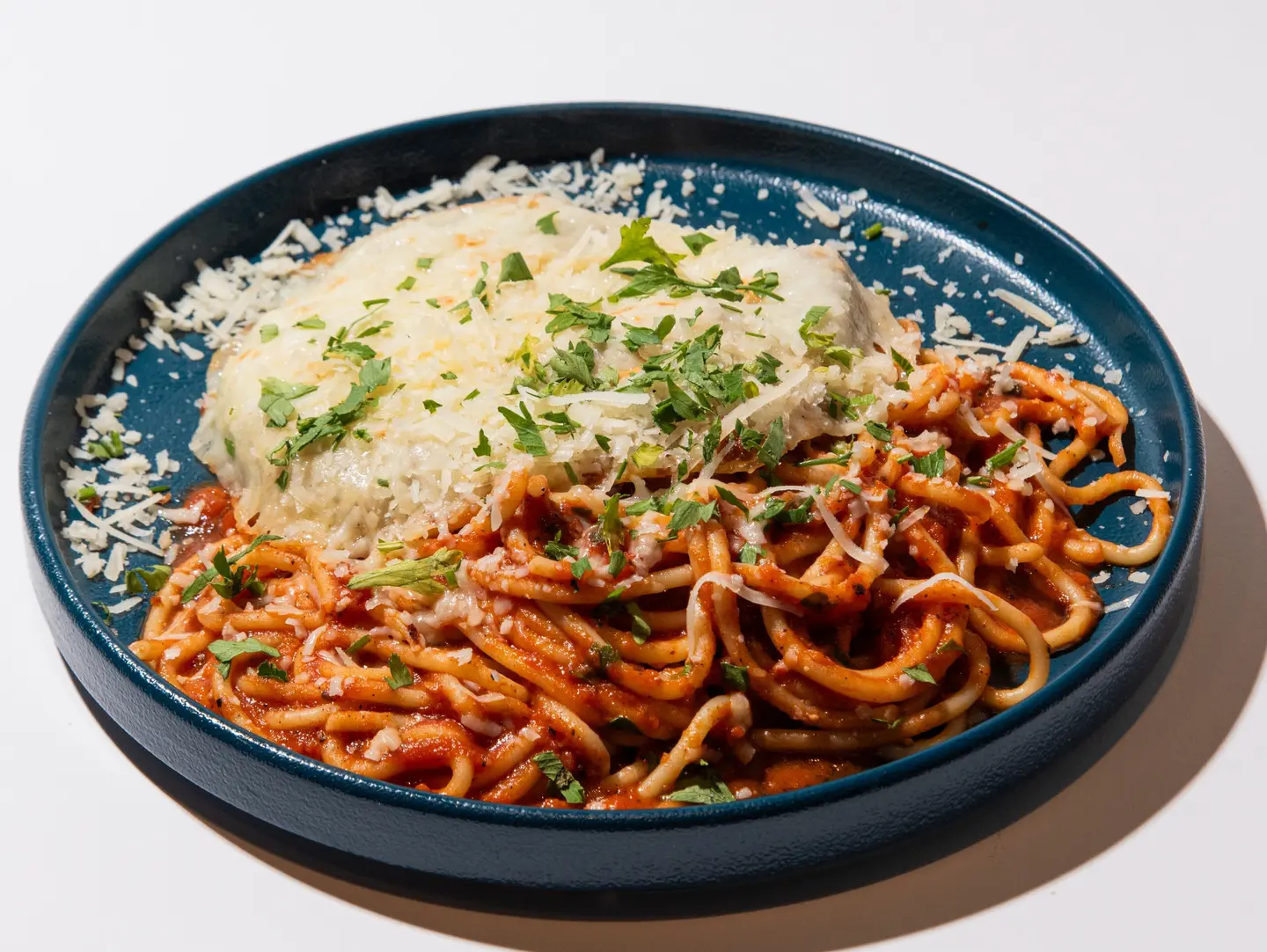 Chicken Parmesan - Fettuccine