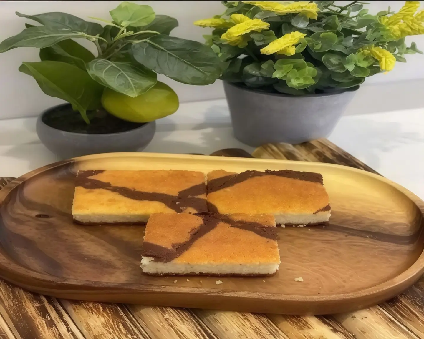 Keto Marble Cake 2 Pieces