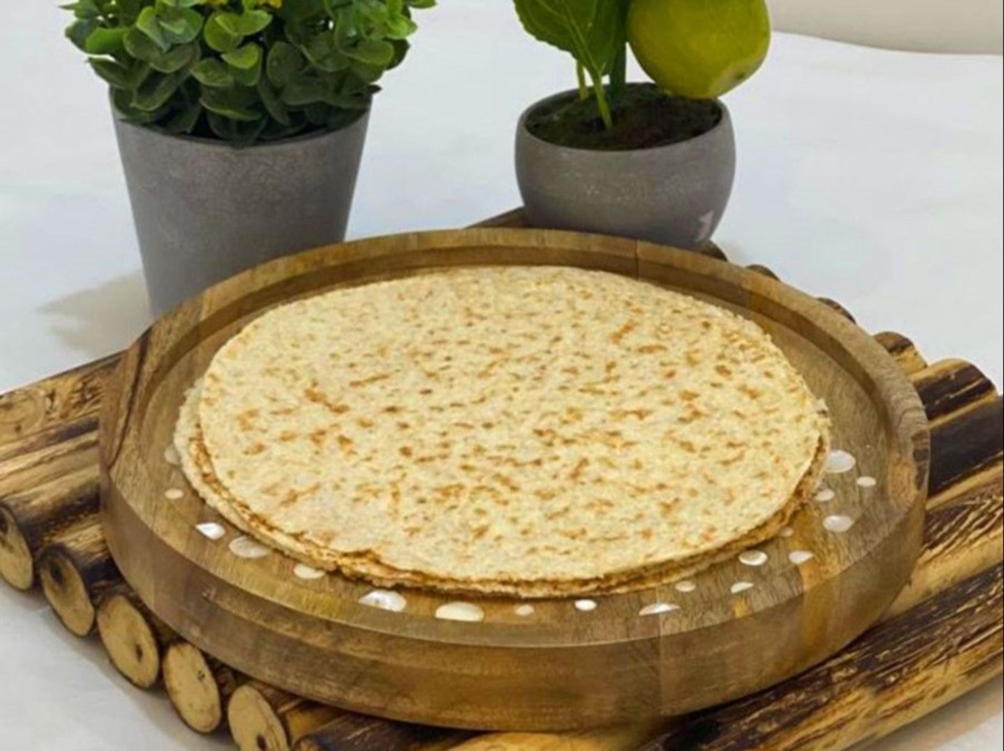 خبز صاج كيتو مجمد ٤ارغفه