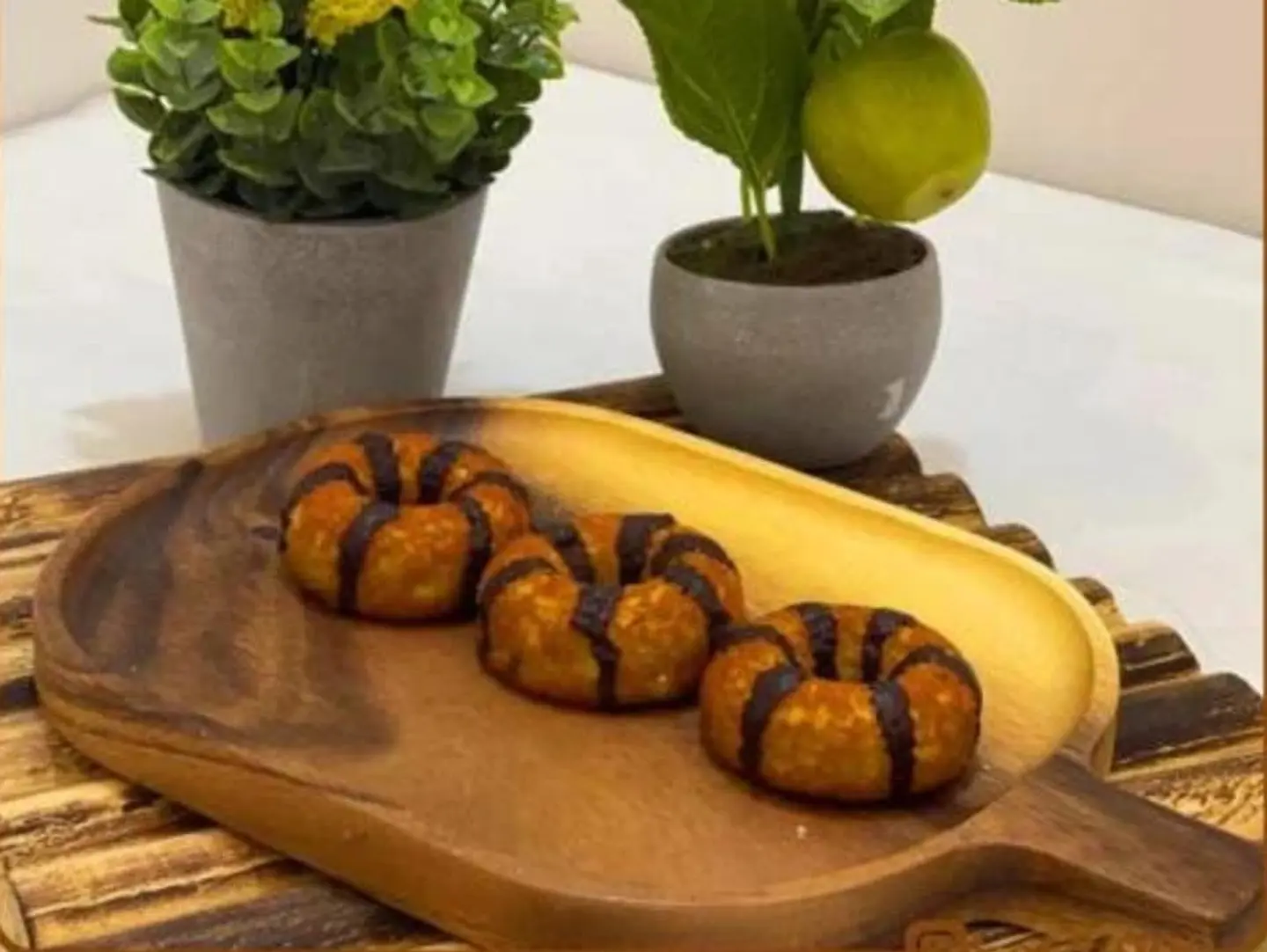 دونات شيكولاته كيتو ۲قطع