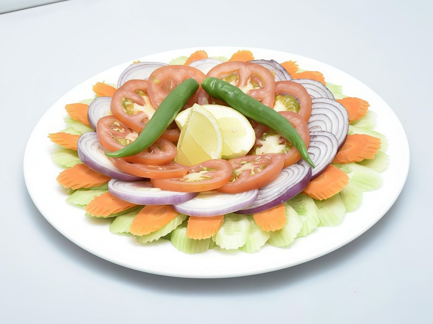 Indian Green Salad