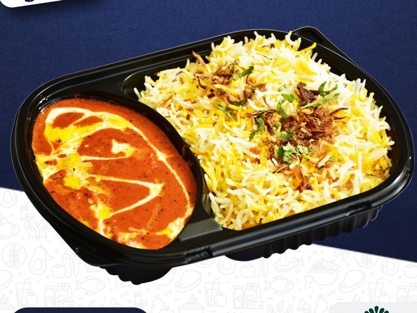 Butter Chicken Biryani Rice