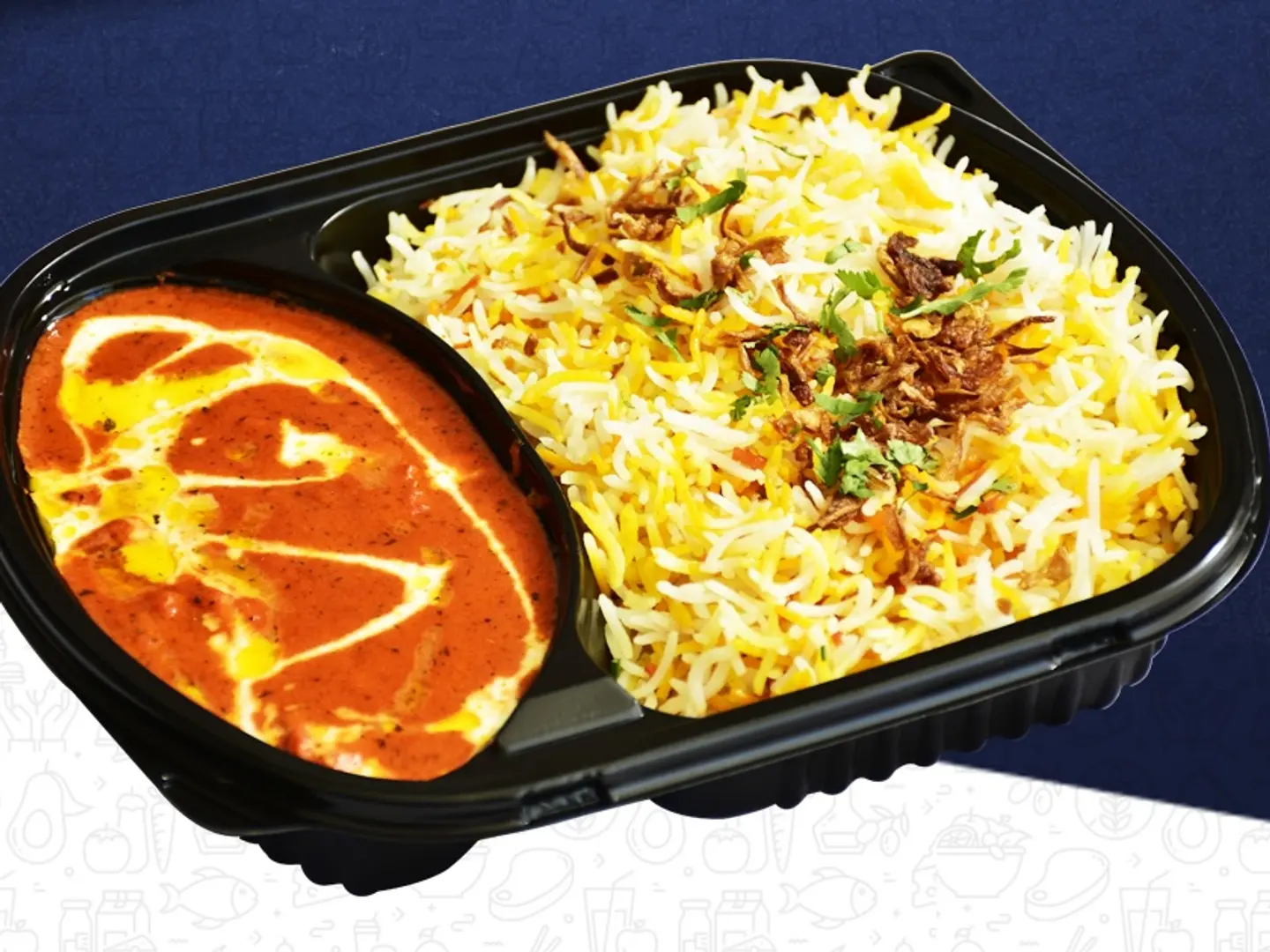 أرز برياني دجاج بالزبدة