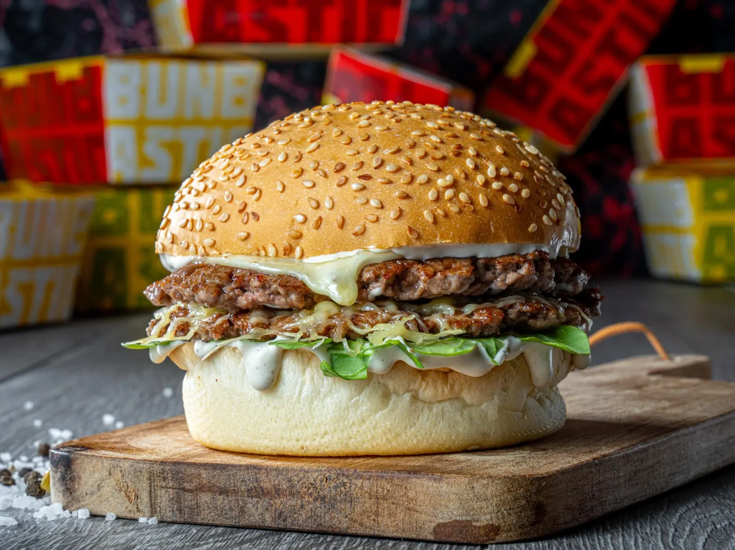 Truffle Triple Burger