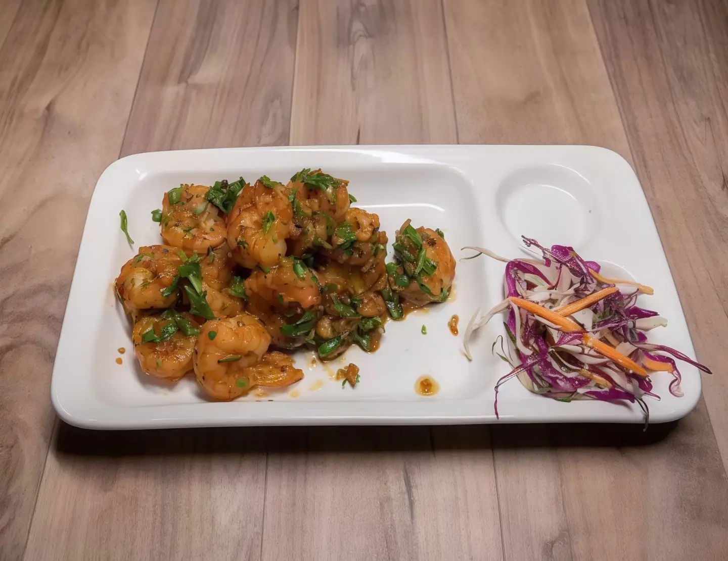 Pepper Garlic Prawns