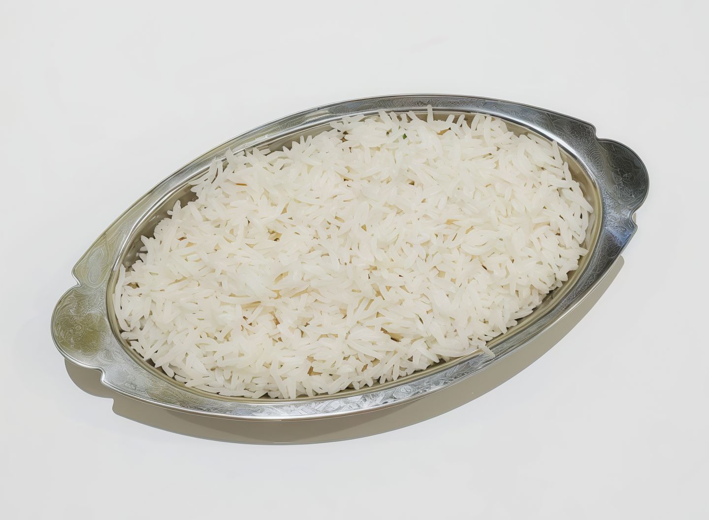 أرز أبيض بالبخار