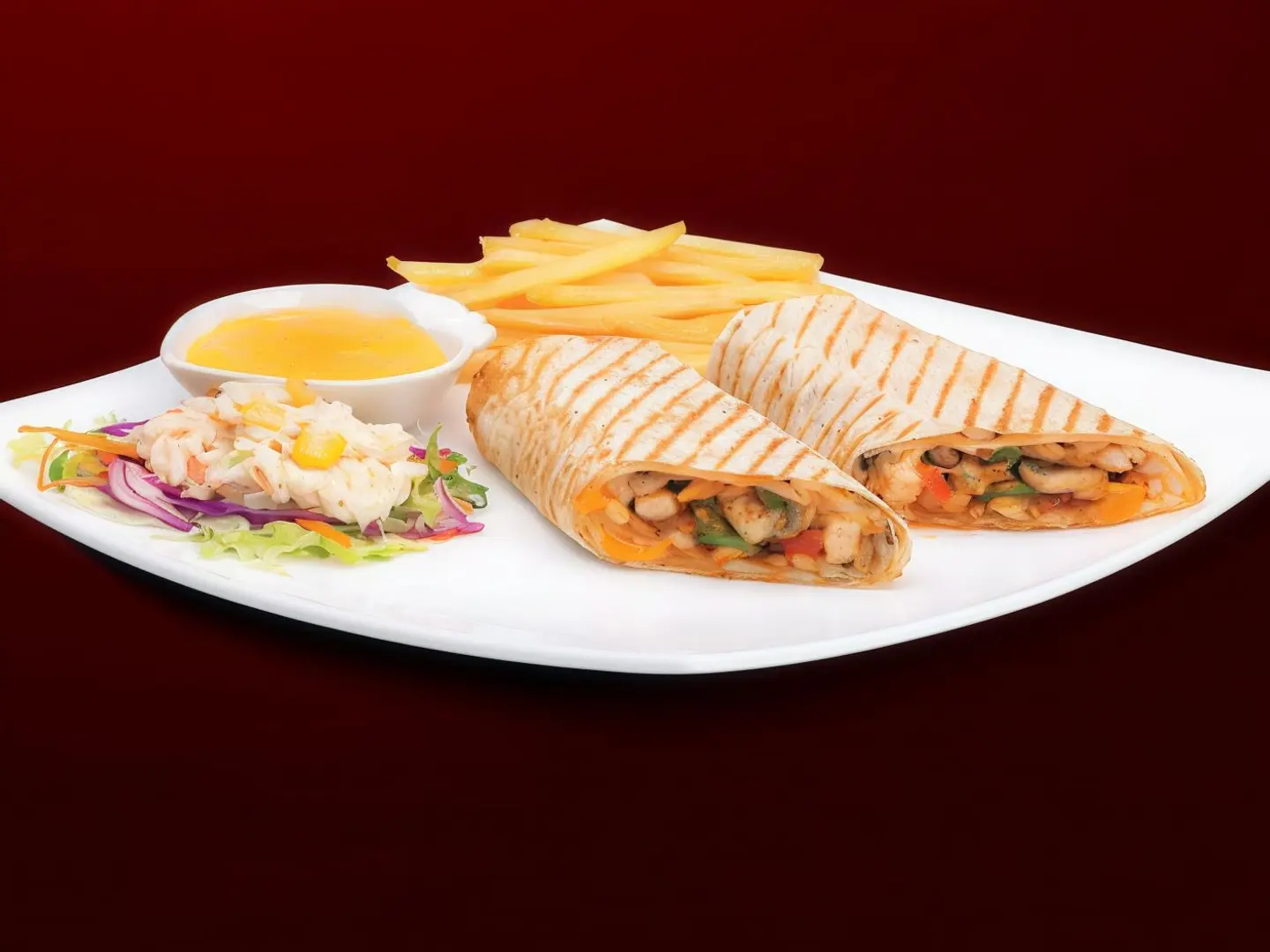 Fajita Chicken Wrap Sandwich