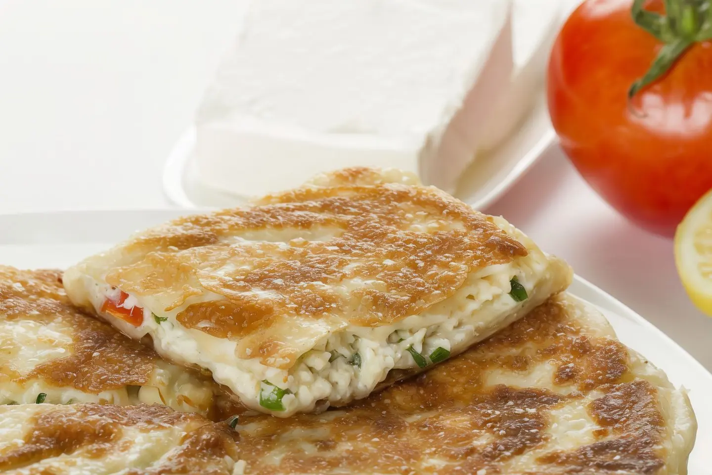 White Cheese Vegetables Mutabbak
