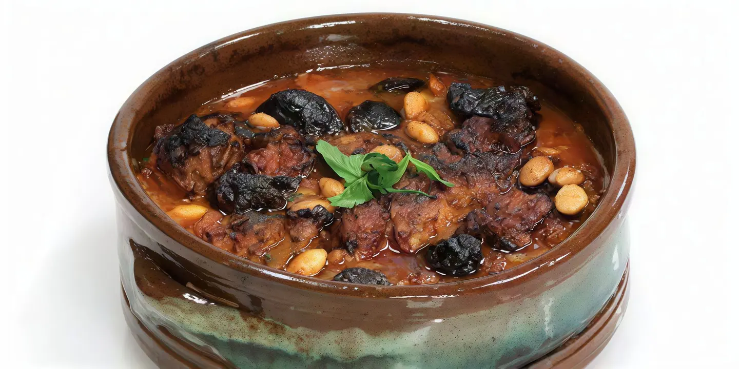 طاجن باللحم