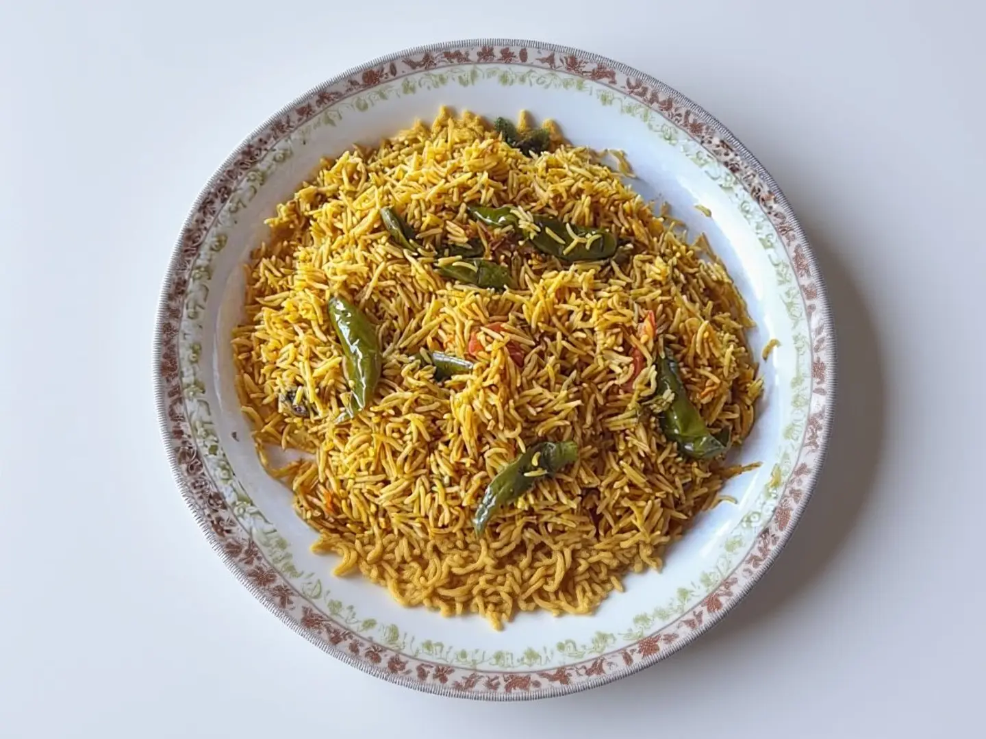 أرز مبهر سادة