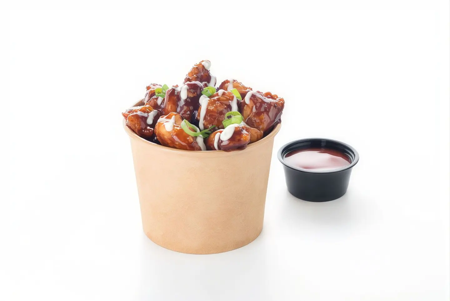 Crispy Chicken Bites With Bbq Sauce