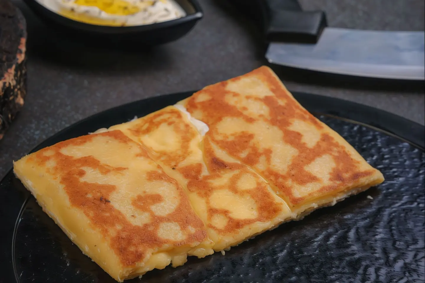 مطبق قشطة مع نكهة العسل