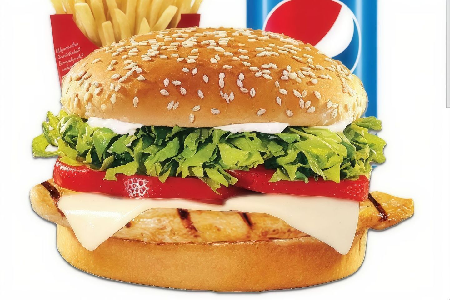 Beef Burger Meal