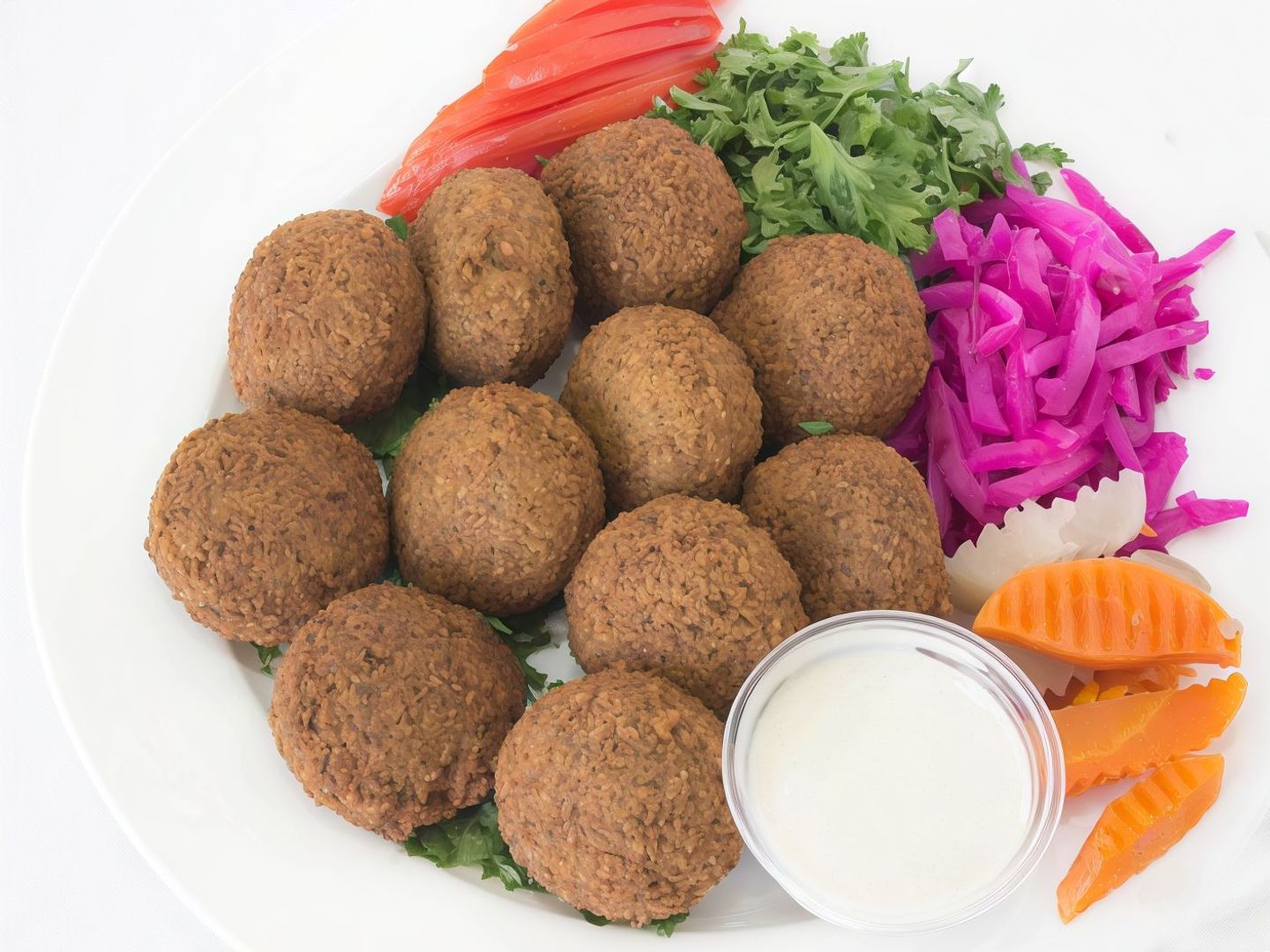 صحن فلافل - صغير