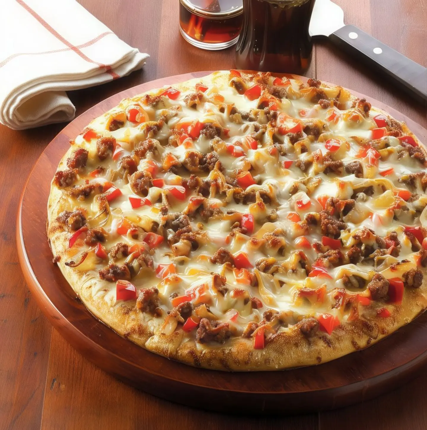 Minced Meat Pizza