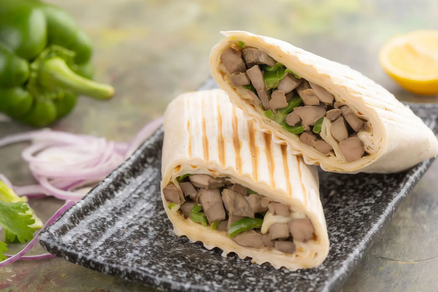 Tortilla Liver Sandwich
