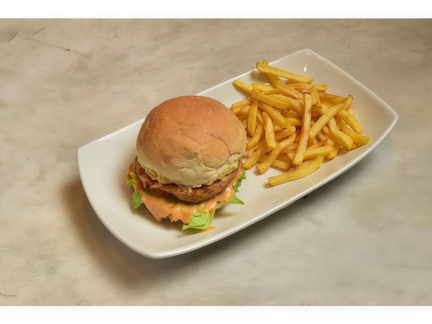 Chicken Burger Meal