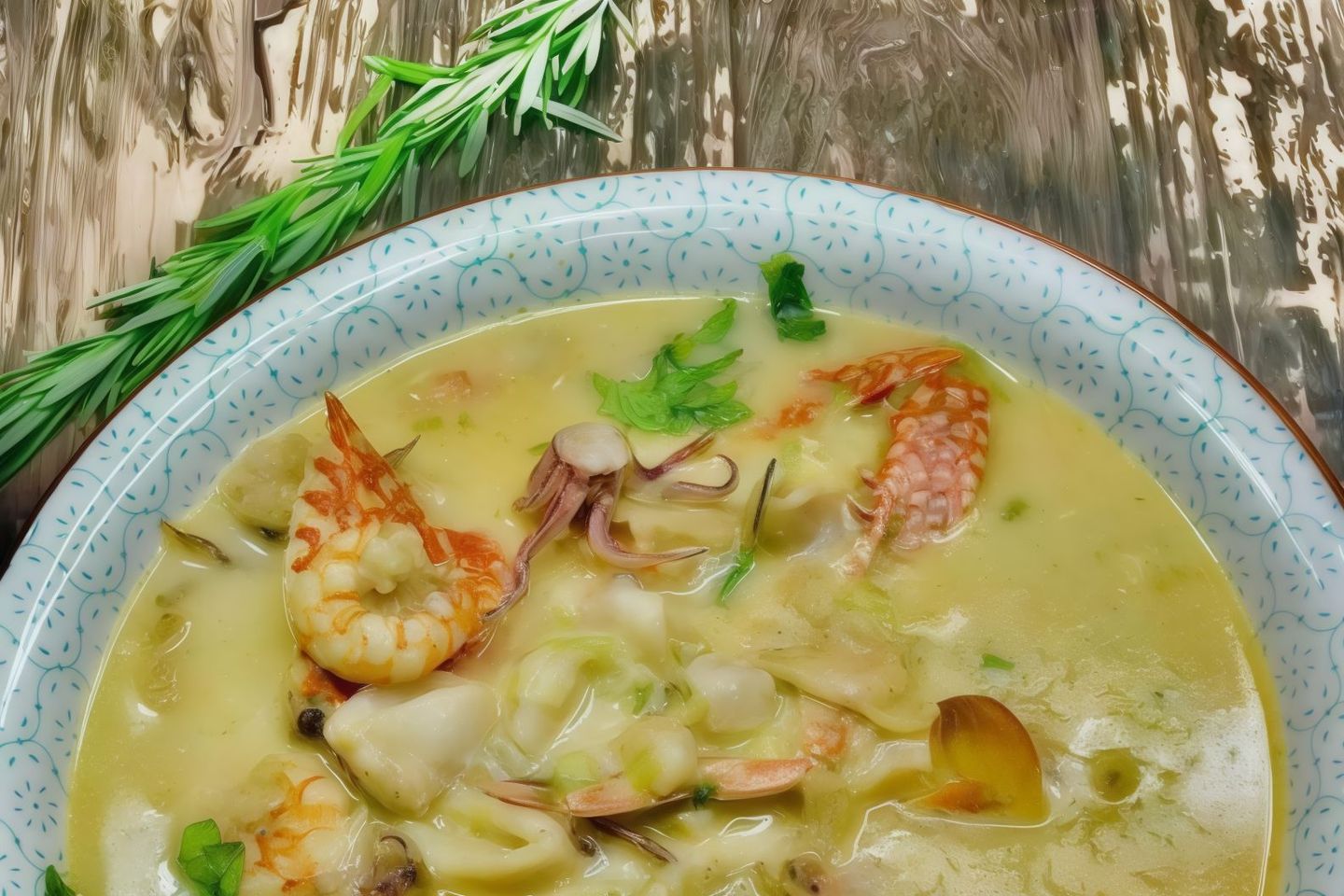 Seafood Soup - Red Sauce
