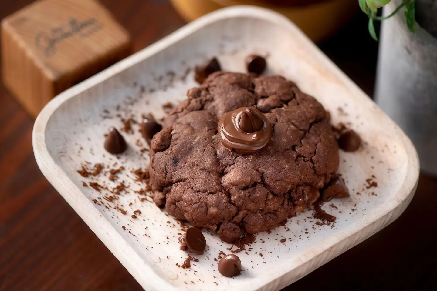 Double Chocolate Chip Cookie