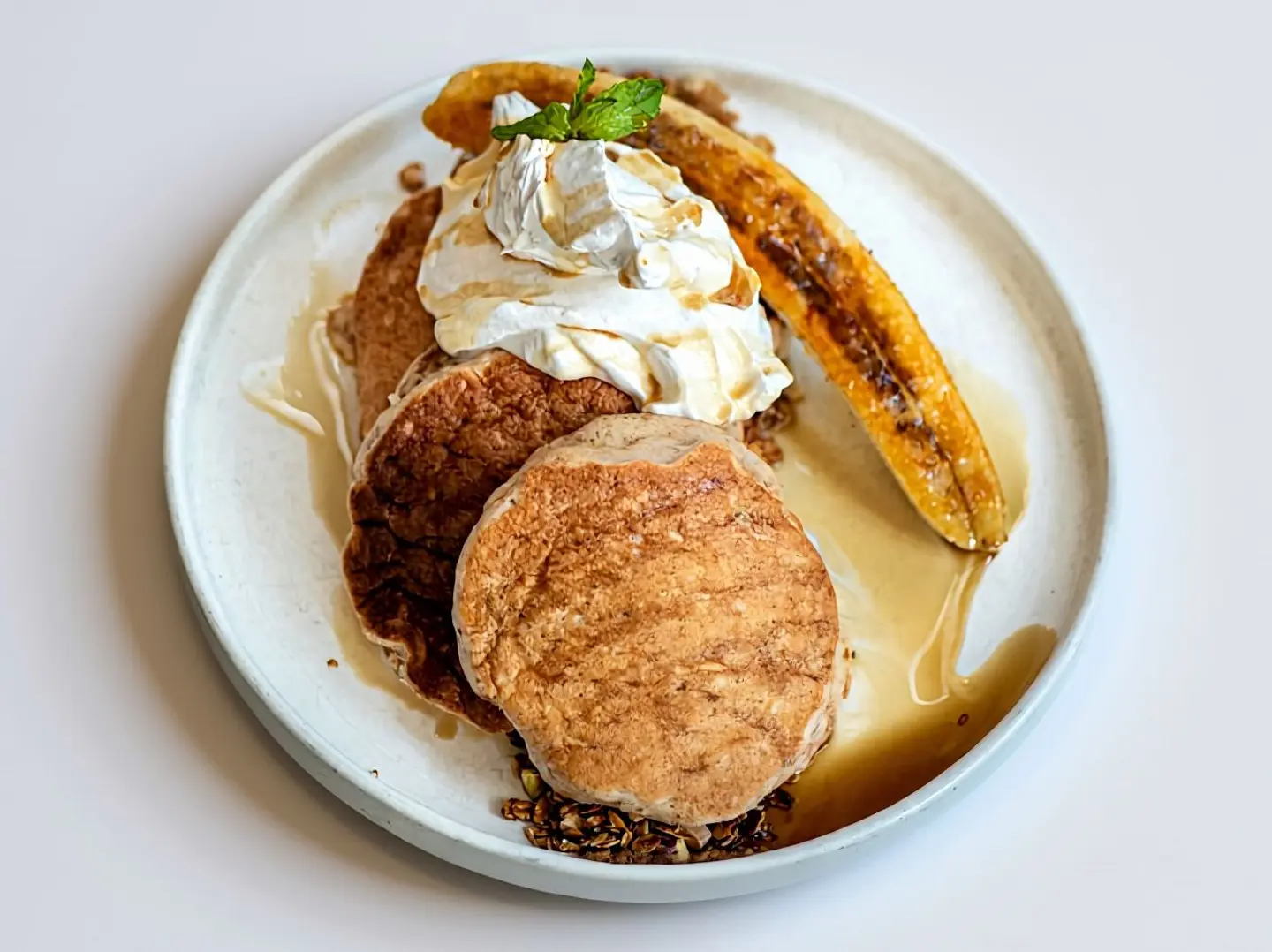 Cinnamon Banana Pancakes