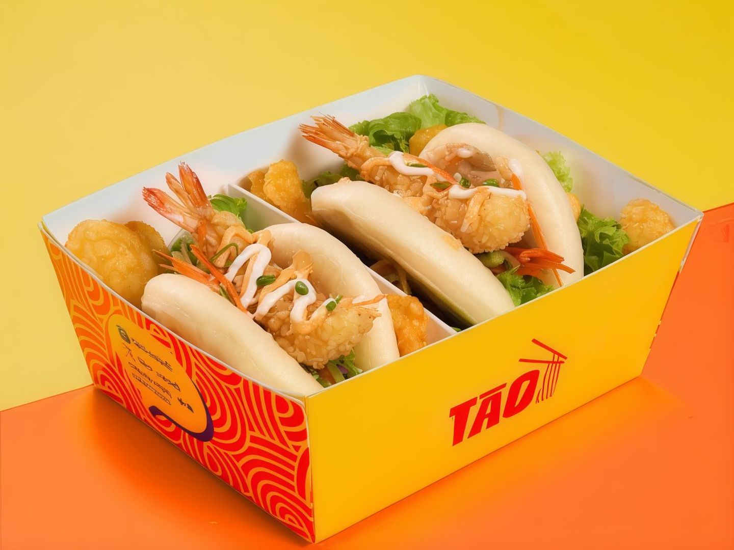 Crispy Shrimp Tempura Bao