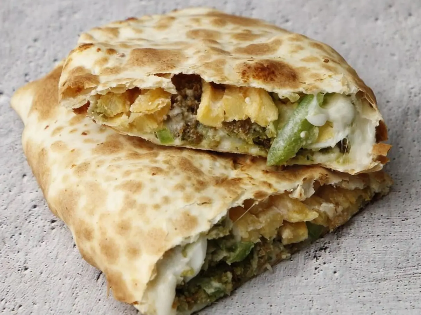 فلافل باللبنة