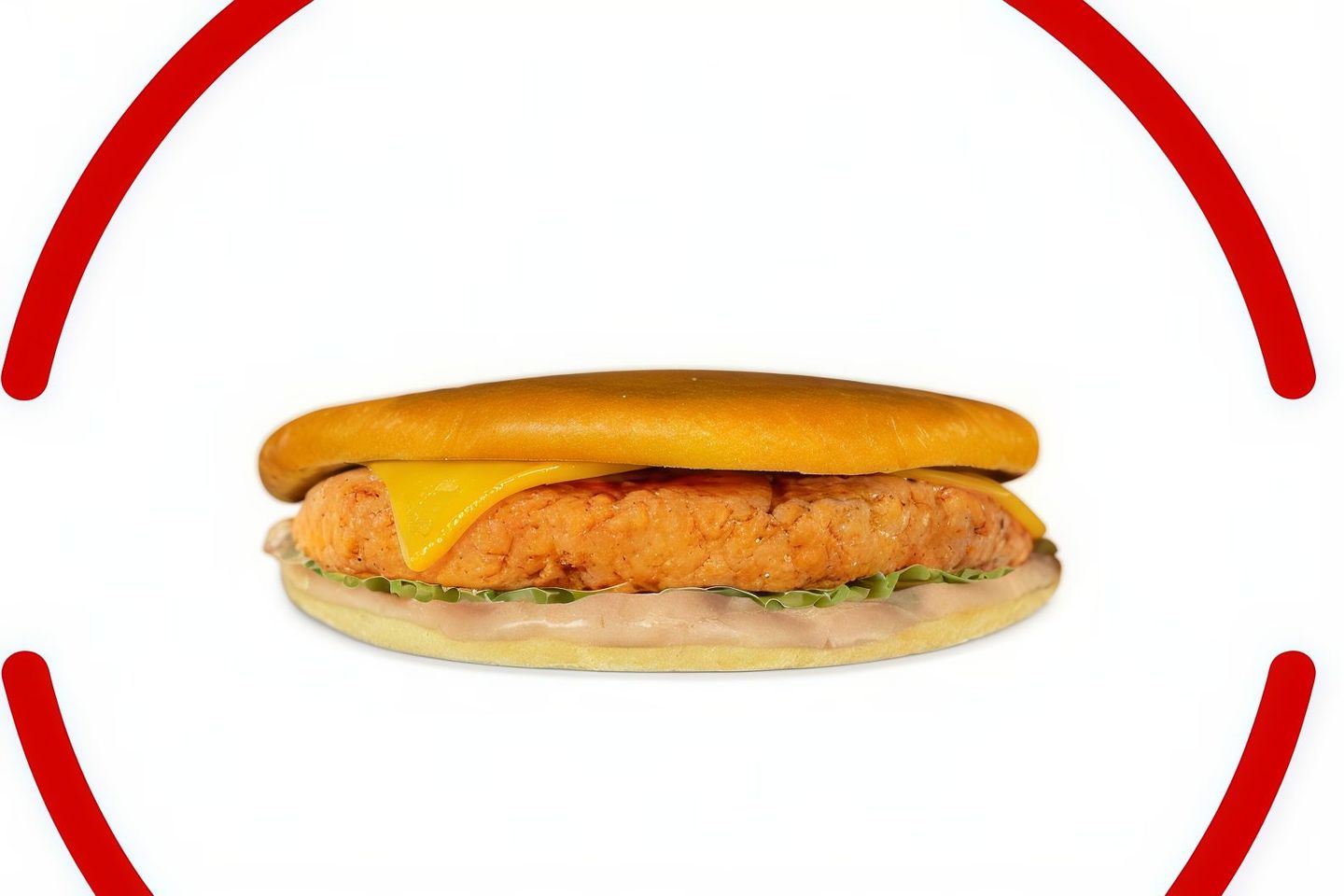 Flat Chicken Burger