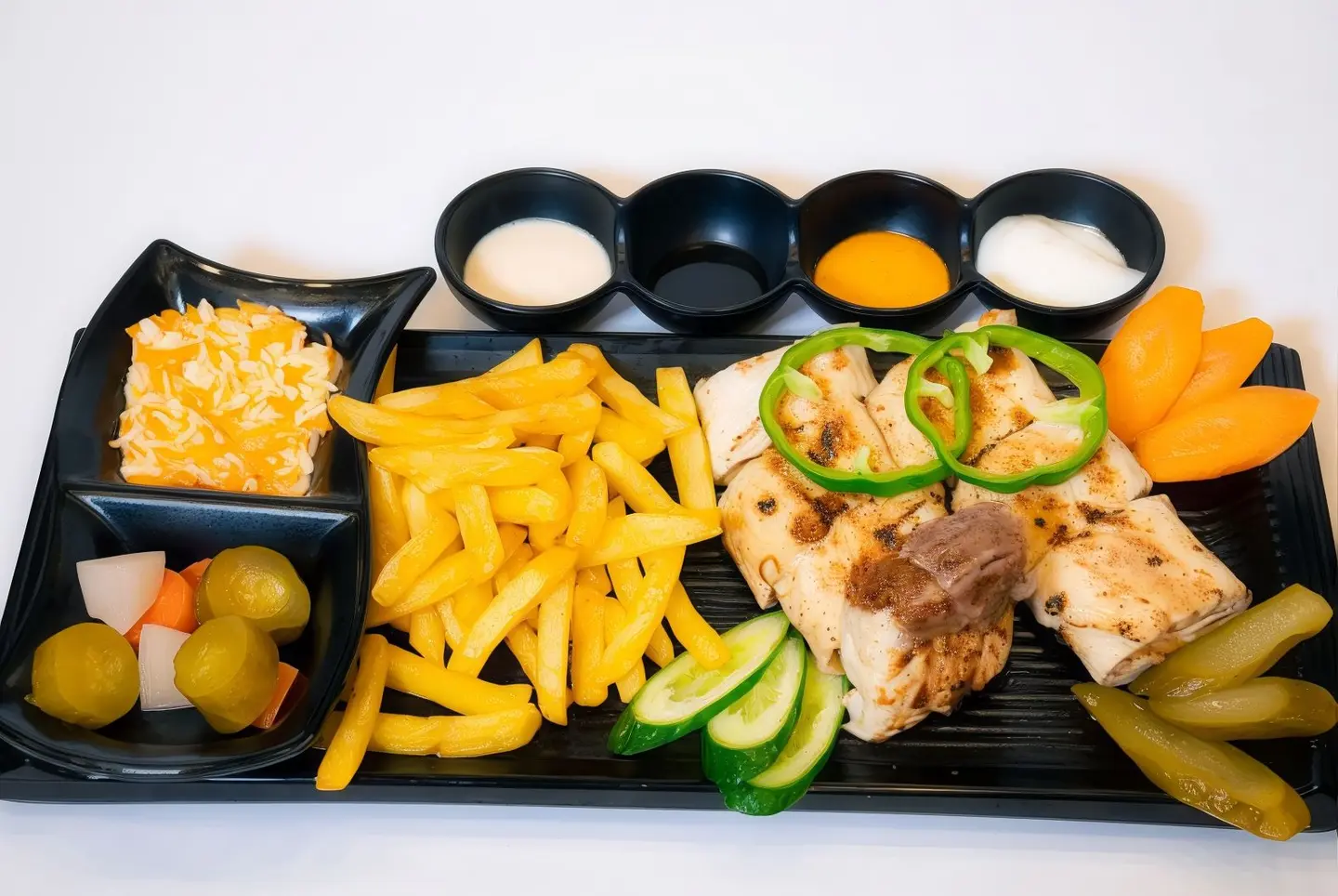 دجاج عربي وسط