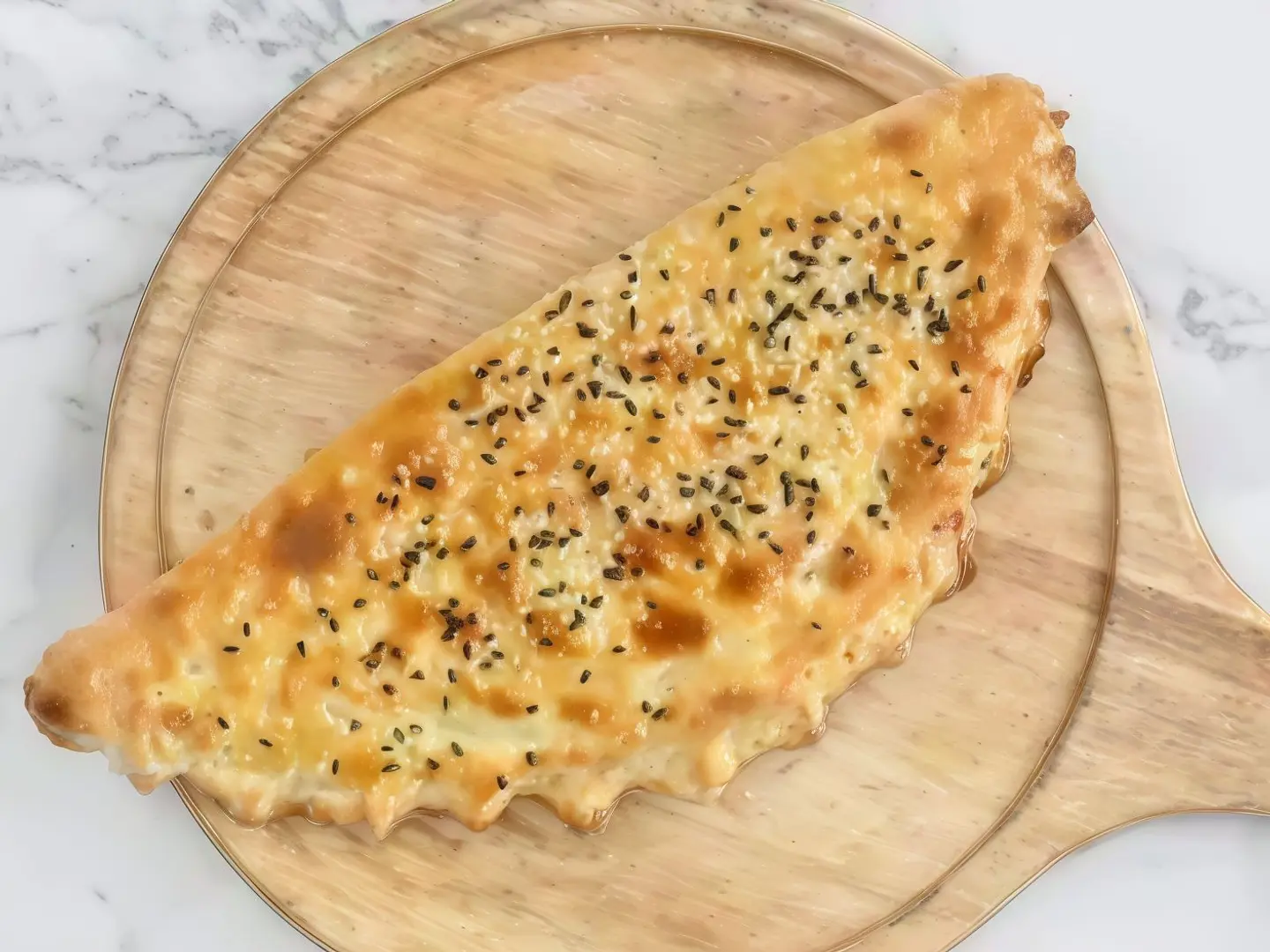 فطيرة جبن سائل