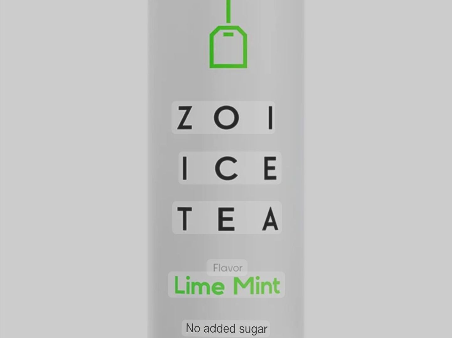 Zoi Ice Tea Lime Mint