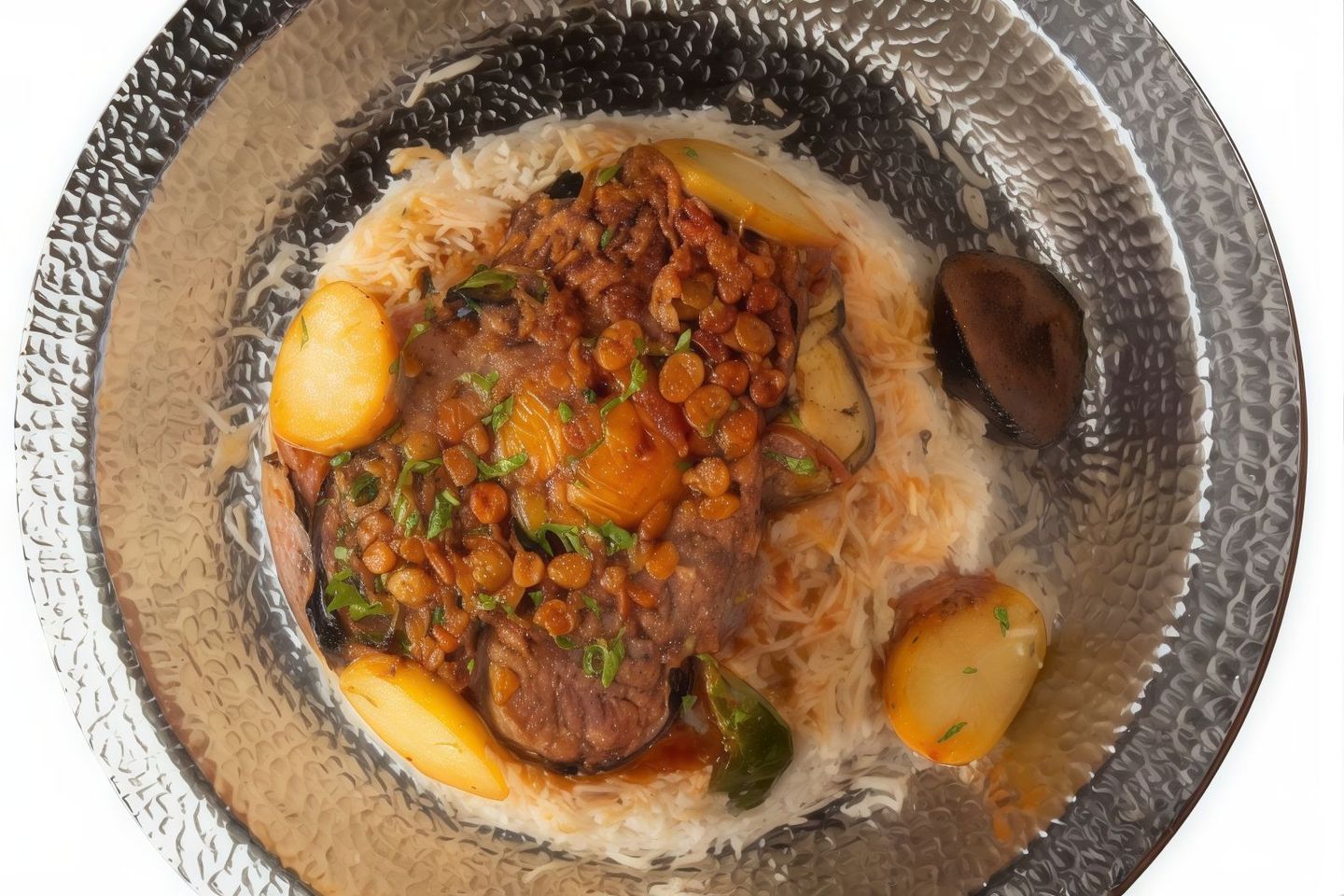 مقلوبة لحم