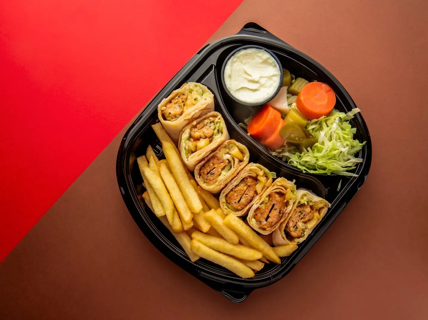 صحن عربي كباب دجاج