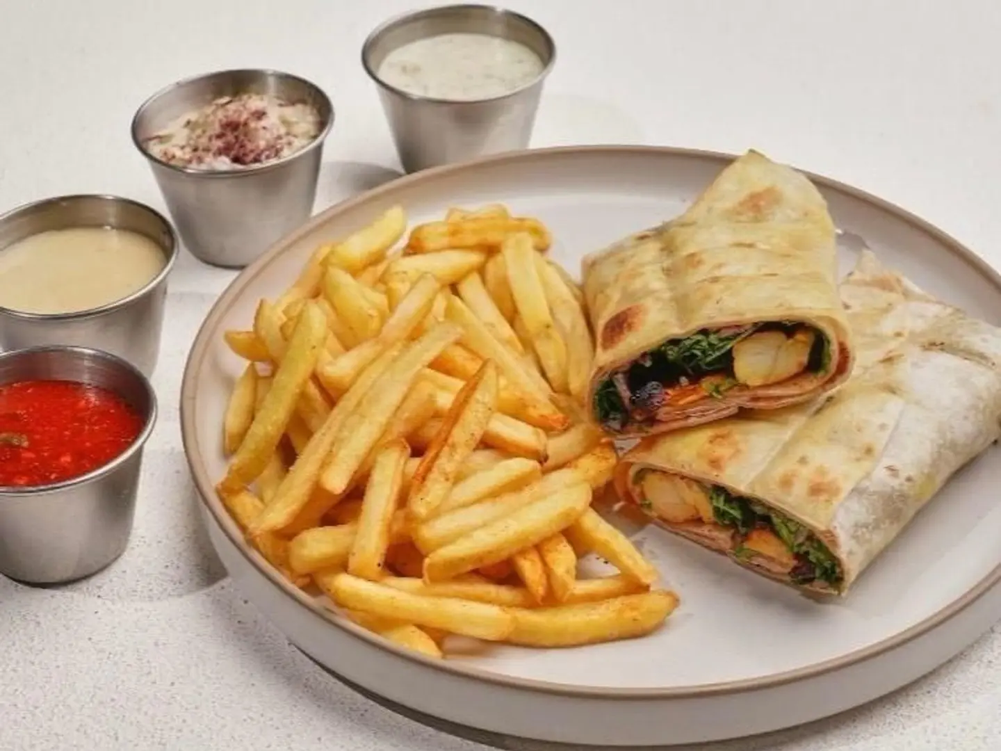 Saffron Kabab Sandwich