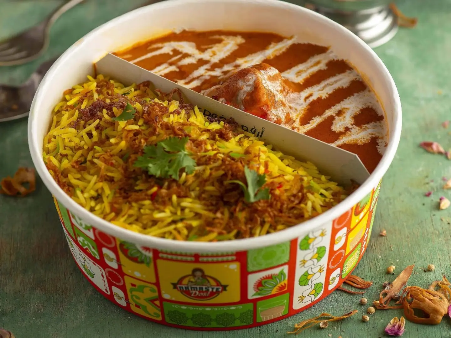 Butter Chicken Biryani Rice