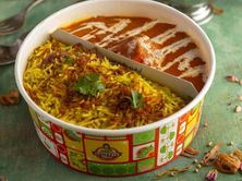 دجاج بالزبدة مع أرز برياني