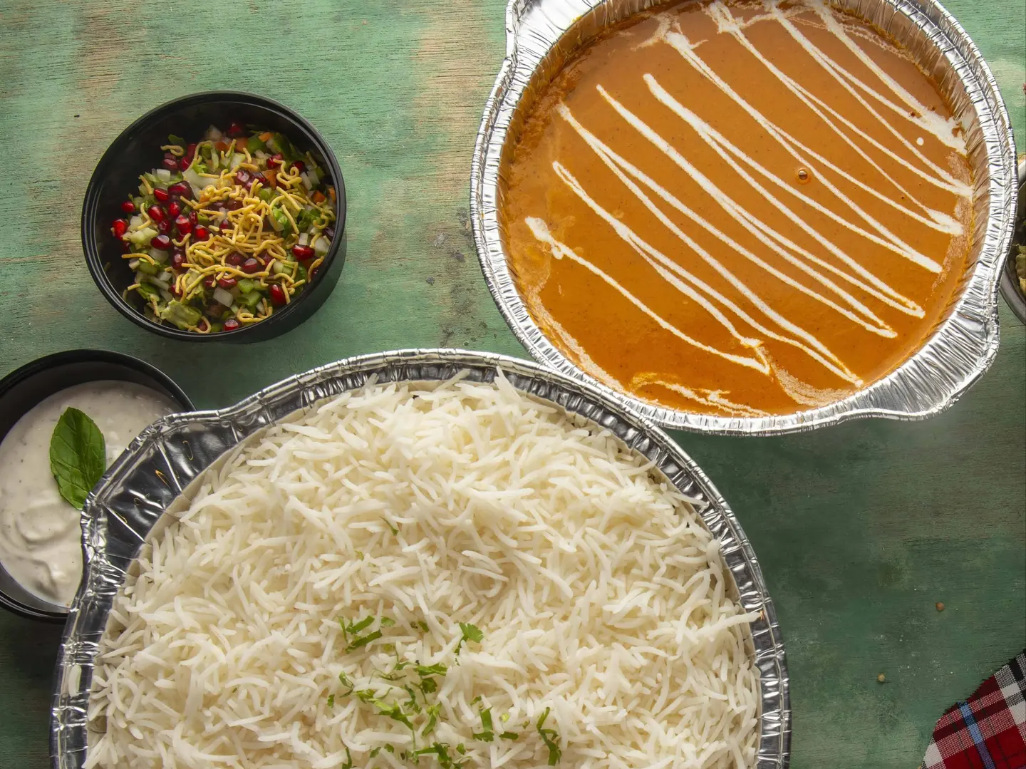 Butter Chicken White Rice   Family Size