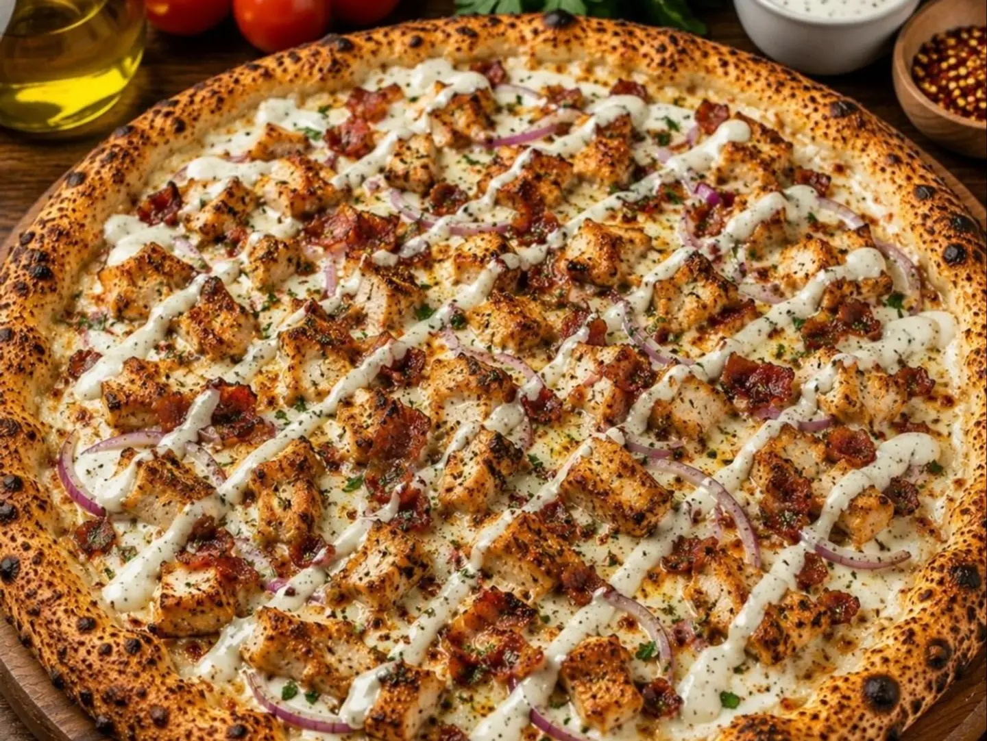 Chicken Ranch Pizza - Large