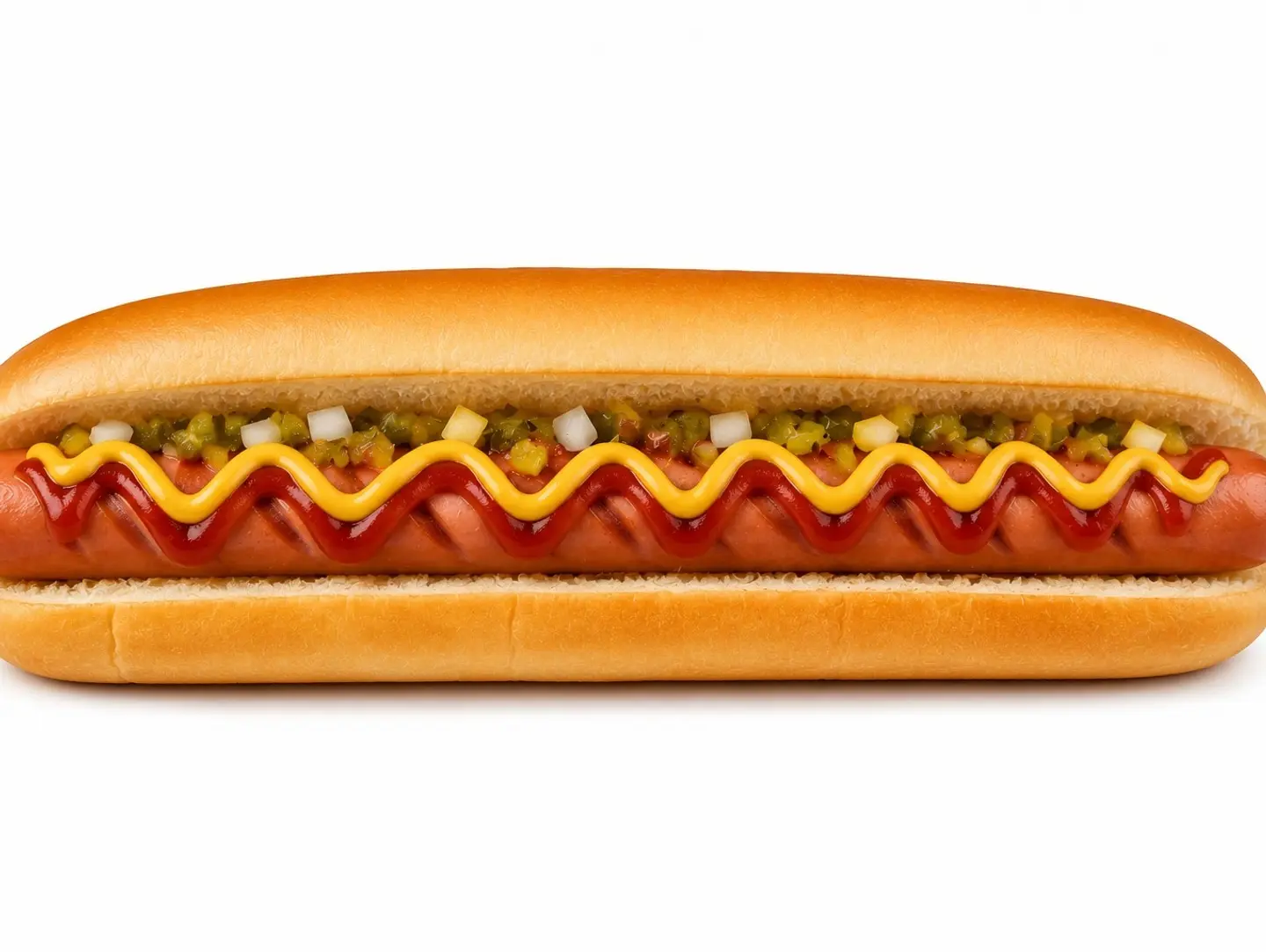 Hot Dog Meal With Cheese
