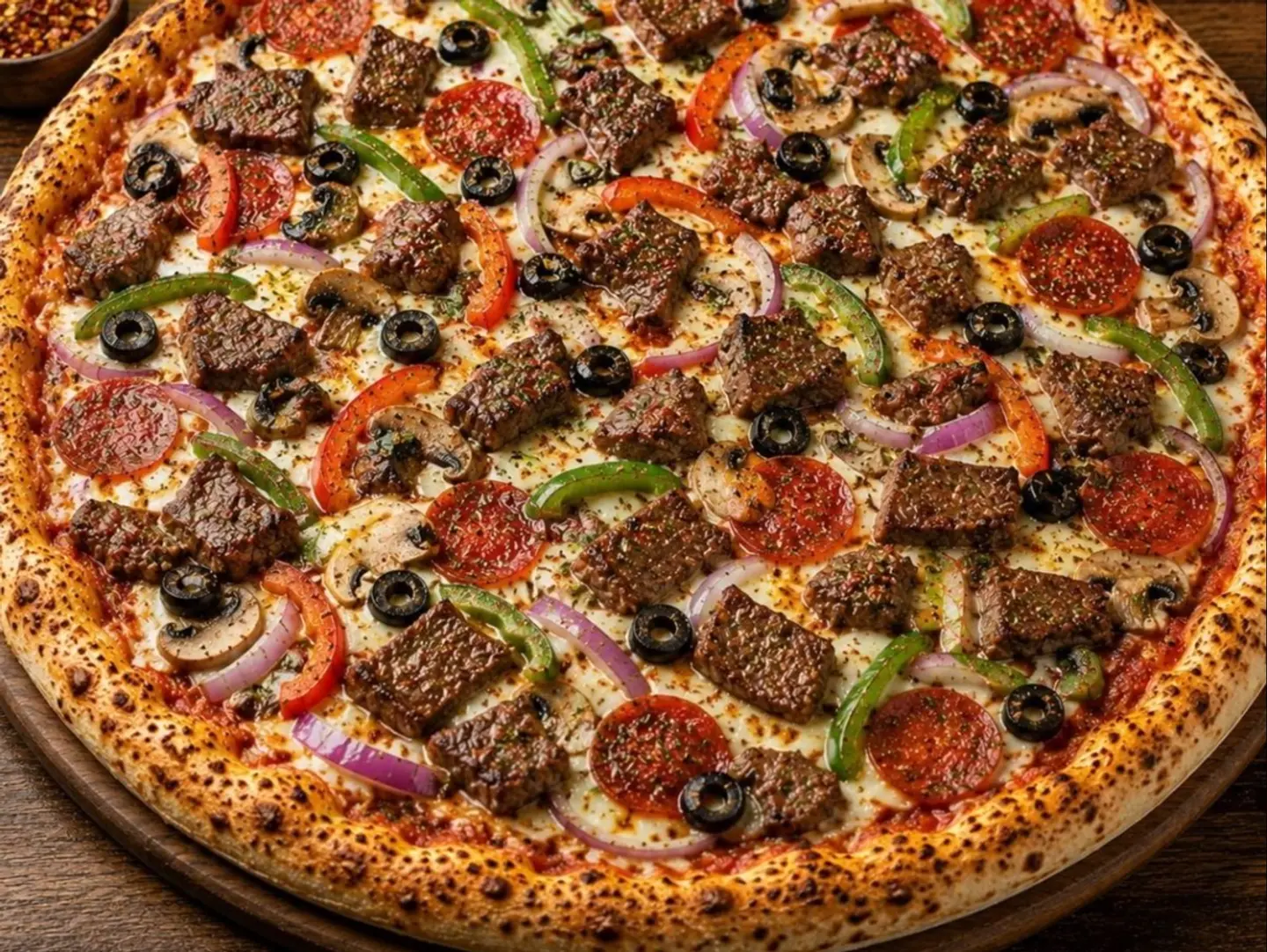 Beef Special Pizza - Large