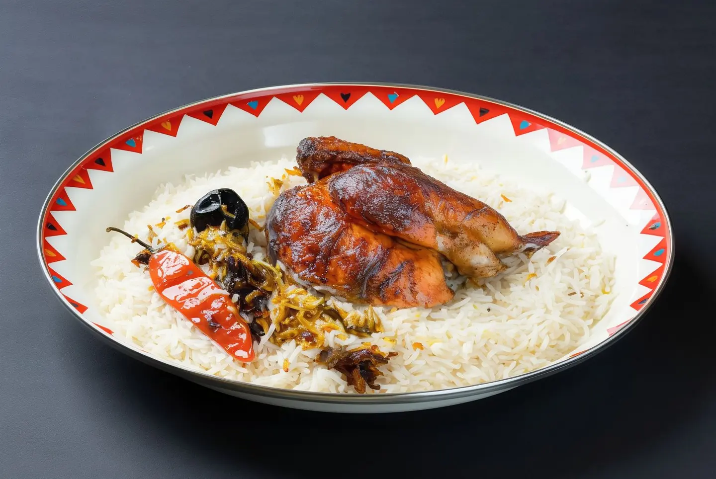 Shabi With Chicken - Half Chicken