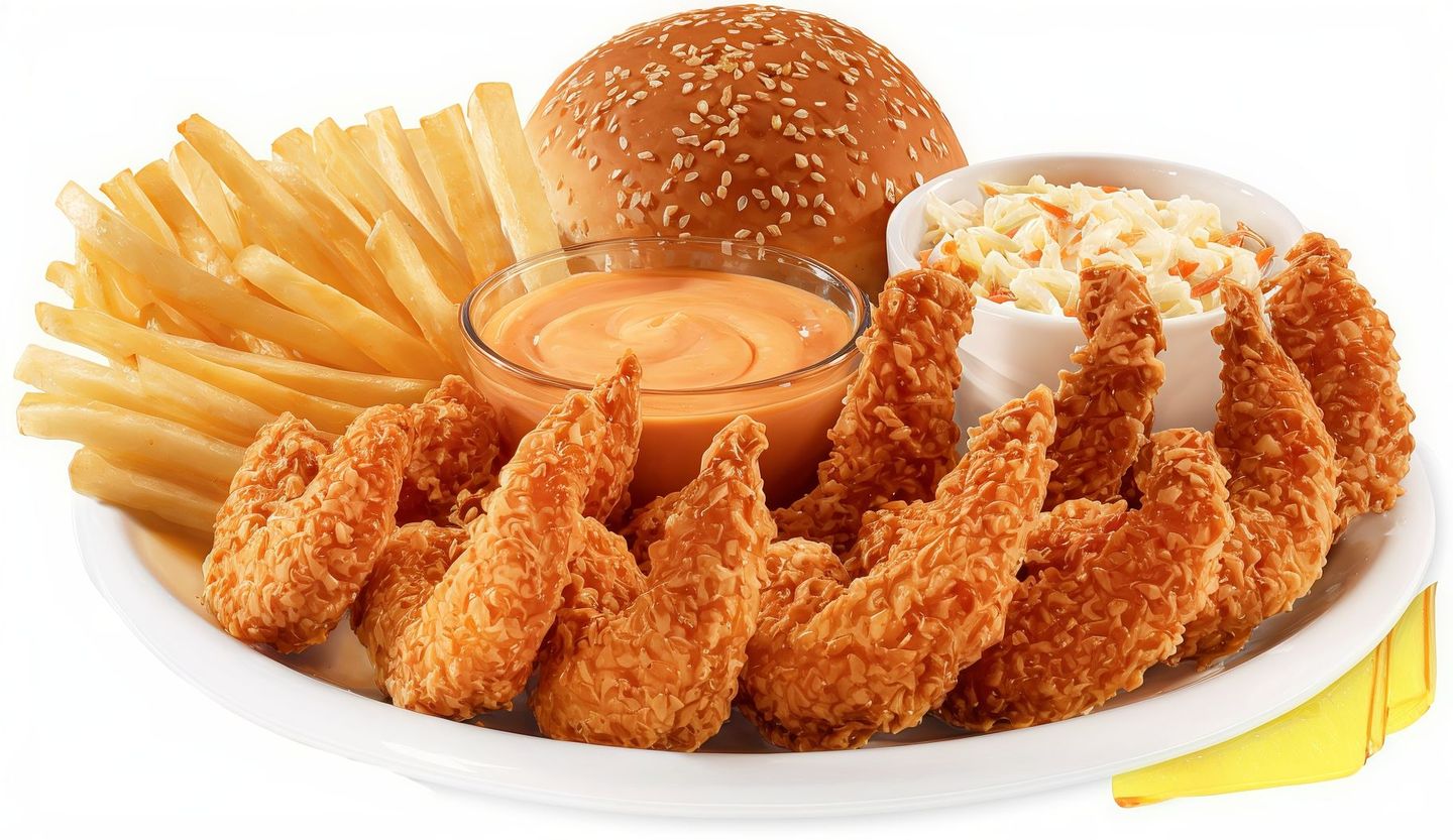 Shrimp With Coleslaw