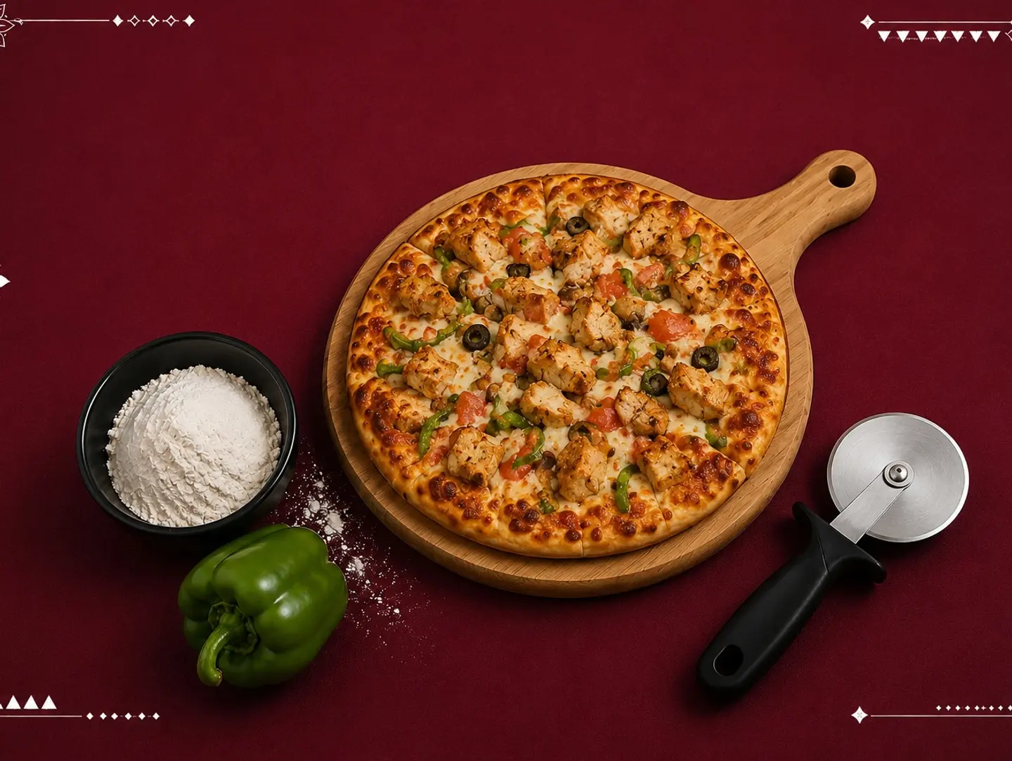 Chicken Fajita Pizza - Medium