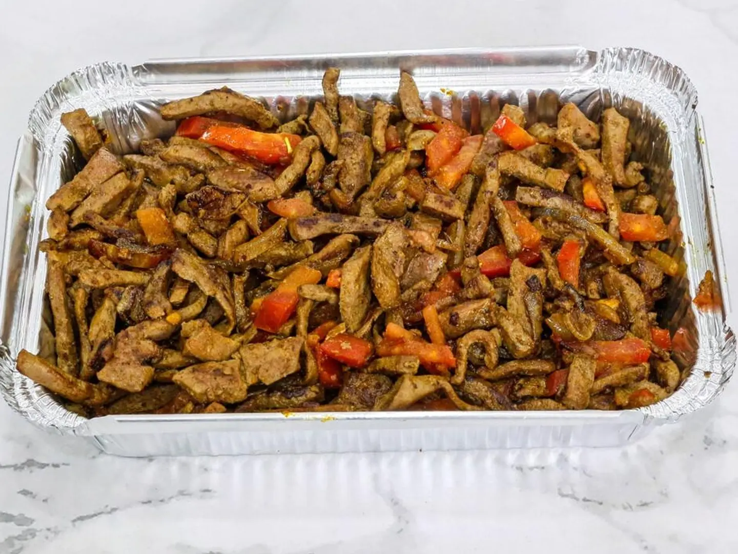 Fresh Sheep Liver Plate